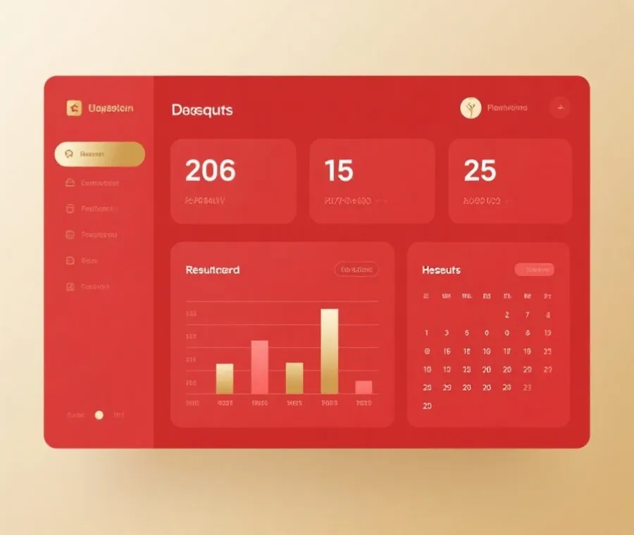 开奖结果查询与历史记录界面示意